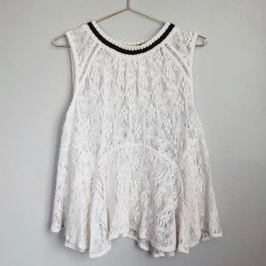 Free People Lace Top